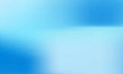 Obraz premium Modern blue gradient background with shining lines waves. Minimalist background simple