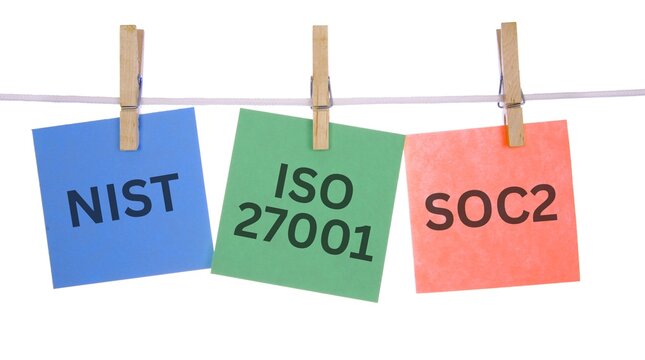 Cyber security frameworks with NIST, ISO 27001, and SOC2 framework explained