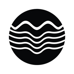 Zambezi River Water Wave Symbol