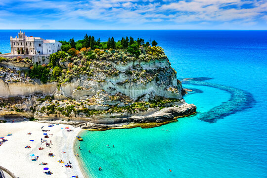 Beach in Tropea, Calabria, Italy