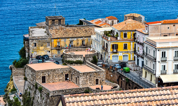 Architecture of Pizzo Calabro, Calabria, Italy