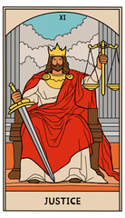 vintage vintage style deck of tarot cards. magical predictions of the future, mysterious characters.	