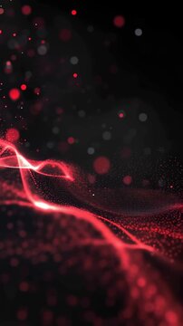 vertical abstract red background