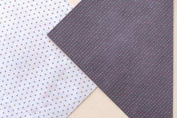 craft paper with dots