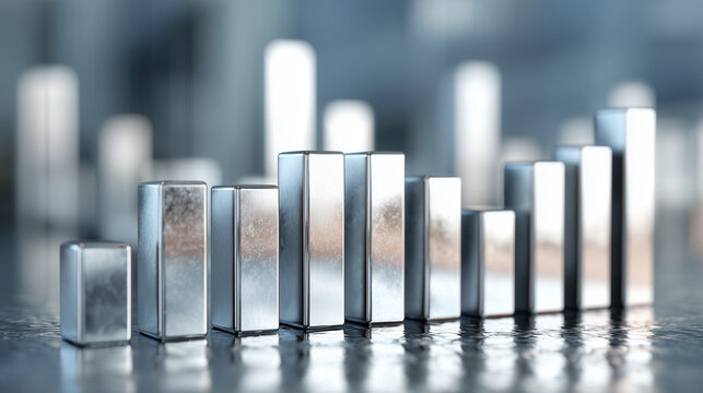 Data visualization trends business analytics graph representation modern office close-up statistical insights