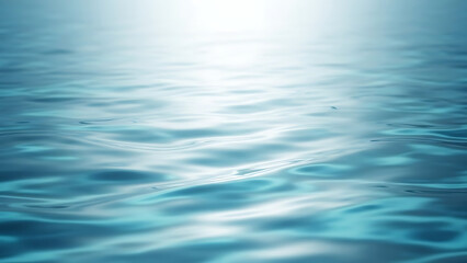 Obraz premium A blurry image of ocean water with sunlight reflecting on the surface