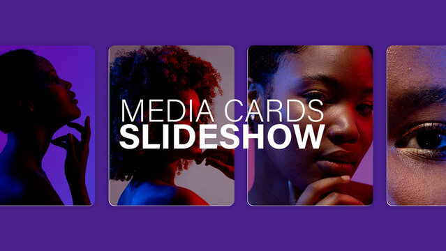 Media Cards Slideshow