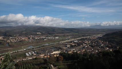 Fototapeta premium Views from the city of Orvieto, Italy