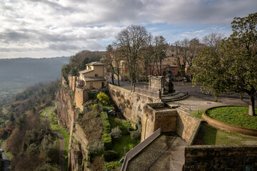 Fototapeta premium Views from the city of Orvieto, Italy