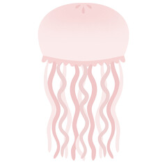 pink jellyfish