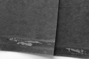 black and white textured paper background