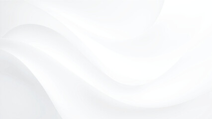 Abstract wavy design with white and grey tones