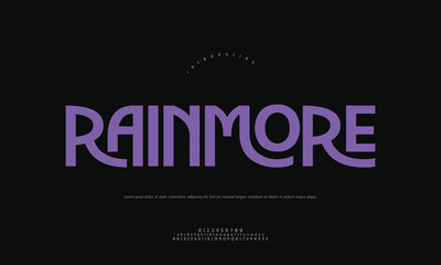 Fototapeta premium Abstract Rainy Day Atmosphere with Falling Droplets and Wet Reflections, Moody Blue Tones