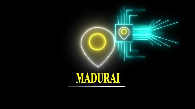 Hindu temple, Meenakshi, Madurai, Tamil Nadu, India,madurai kallalagar temple Lord vishnu vector illustration