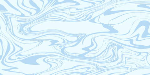 Obraz premium Abstract background seamless pattern with colorful waves. Trendy vector illustration in retro psychedelic style art