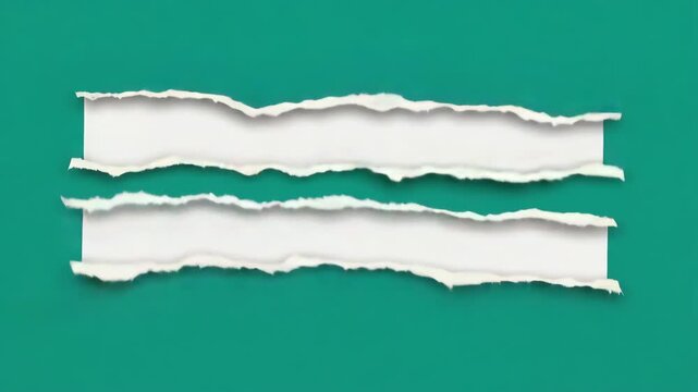 torn paper with space