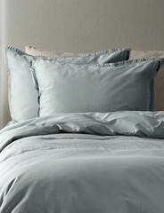 Modern luxury bedroom interior in minimal scandinavian style © Yulia