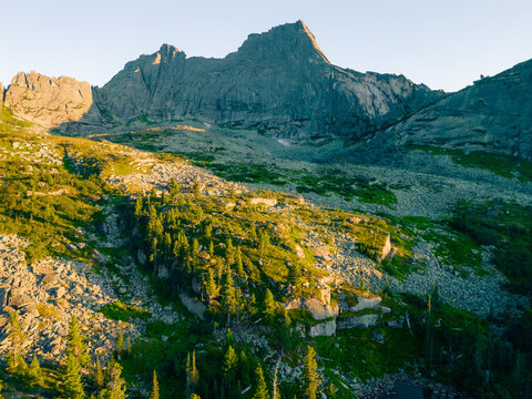 Ergaki Nature Park in the Krasnoyarsk Territory of Russia