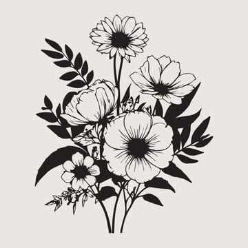 vector floral background