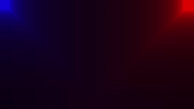 Blue and Red police light flash animation, Emergency services lights overlays. red and blue signal lights motion graphic.