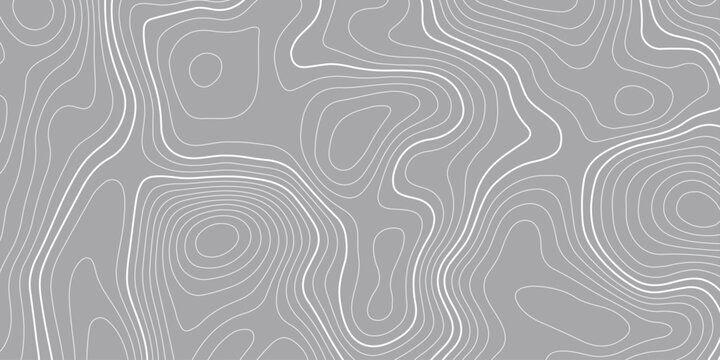 Topographic map background geographic line map with seamless ornament design. vector geographic contour map. geographic mountain relief diagram line wave carve pattern.