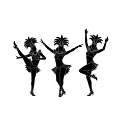 Dancers Performing in Synchronized Dance Routine.