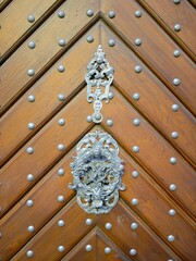 Antique Doors Prague. Metal handle