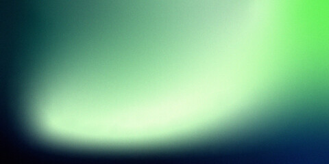 Abstract green and dark blue gradient vector background. Soft blurred mesh texture with white light glow. Modern smooth wallpaper or banner. Minimalist vibrant backdrop with copy space © Fannaan