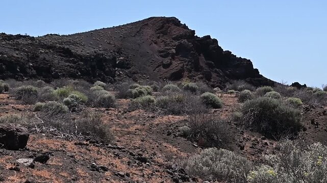 Costa volc&aacute;nica de La Restinga con coladas de lava, El Hierro