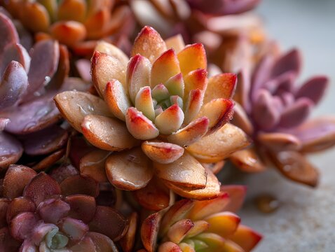 Freshly harvested succulent fresh clean professional stock photo sharp macro photography style cinematic realism ultra photorealistic no text no watermark