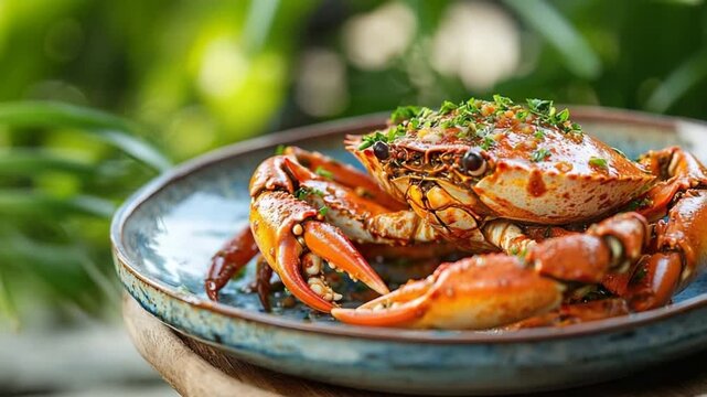 mud crab with chilli sauce from northern territory cuisine video