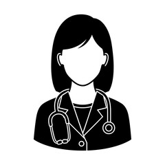 Fototapeta premium doctor with stethoscope