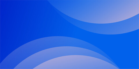 Fototapeta premium Abstract blue wave background. geometric shapes background for flyer, poster, brochure, cover