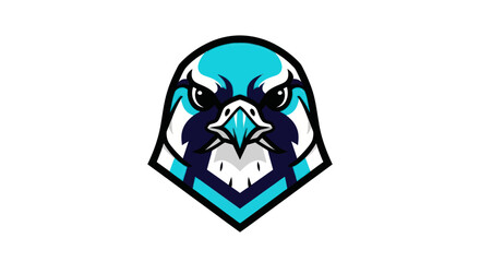 Fototapeta premium Eagle head mascot illustration
