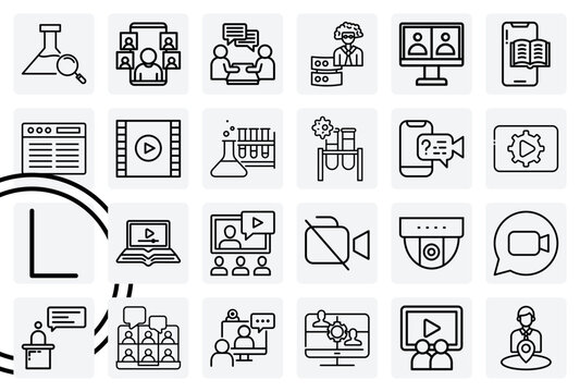 A Range Of Online Activities &ndash; Virtual Meetings, Online Writing, Watching Videos, And Conducting Digital Research For Business.