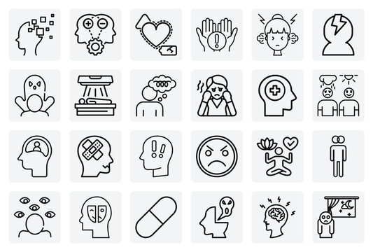 Mental Health Awareness Topics &ndash; Dementia, Schizophrenia, Depression, And Anxiety For Public Health Information Campaigns