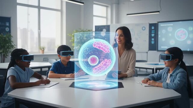 Holographic Laboratory Immerses Students In Dynamic Biological Magnification