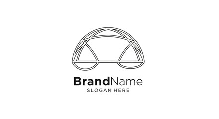 Simple Modern Logo Design Template Placeholder.