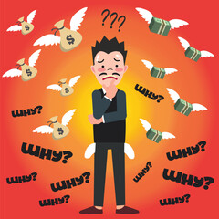 businessman with money