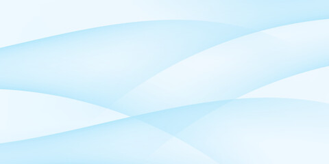 Fototapeta premium Abstract white wavy glowing lines on a blue background. Futuristic digital high-technology pattern. Health Care concept. Vector illustration