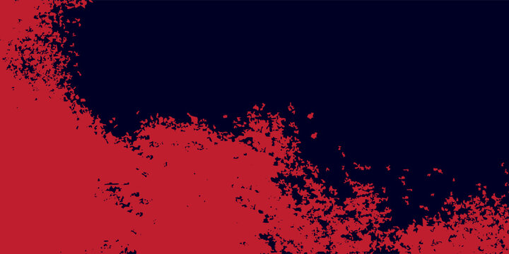 red vector layout with flat lines on backround blue. Decorative shining illustration with lines on abstract template.