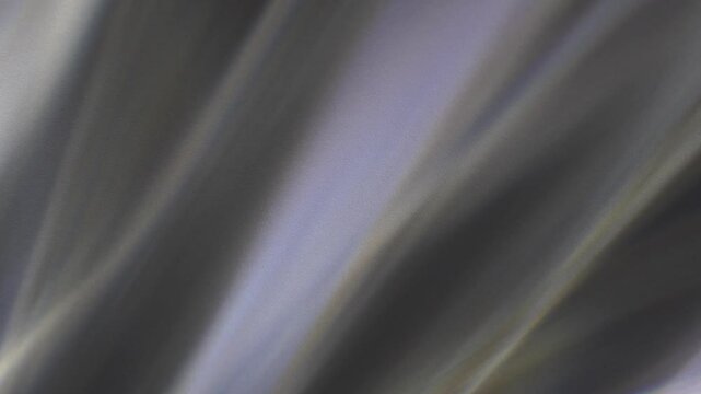 Abstract Soft Holographic Light Refractions: Real 4K Camera Footage of Rainbow Pastel Wave Patterns