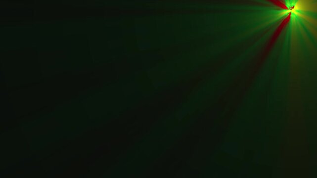Shine or sun effect on cc light ray animation. Glitter, shiny, bright, flare footage Isolated light rays animation. black background .