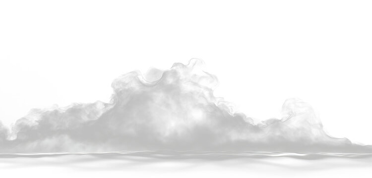 realistic fog or cloud isolated on transparent background, realistic dry ice smoke clouds fog overlay perfect for compositing into your shots.
 