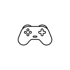 gaming vector icon. flat sign for mobile concept and web design. Symbol, logo illustration. Vector graphics © muhamad