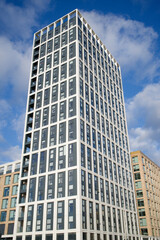 Obraz premium Modern high rise student flats in Glasgow