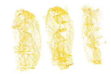 Ink roller brush strokes textures. Punk rock wall grunge paint stripes print. Brayer black lines. Thick rectangle stamps set. Chalk wide underlines. Vector smear labels background. Graffiti elements.