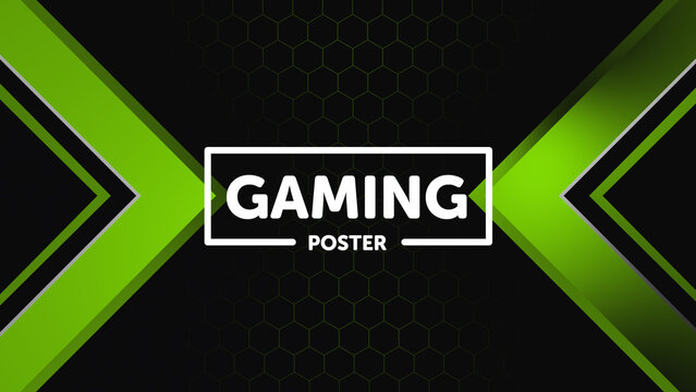 Poster Gaming 167 - Dynamic Poster Style Typography and Bold Motion Titles for Gaming Videos, Esports Events, Streams, Promos and Broadcast Visuals