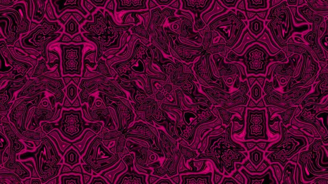 Abstract Red Pattern Background Animation.
