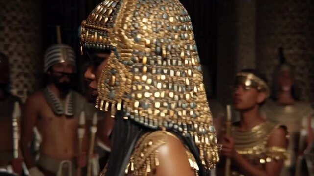 Cleopatra in g&ouml;ttlichem Glanz &ndash; Majest&auml;tischer Auftritt im alten &Auml;gypten